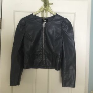 Leather jacket
